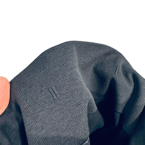 LULULEMON in the flow seamless crop capris black grey charcoal - Picture 7 of 9